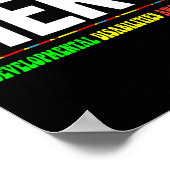 英雄発達障害認識度 ポスター (角)