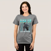 英雄的なスタイル トライブレンドTシャツ (正面全面)