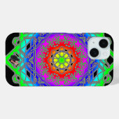 英雄的なスペクトル記号 Case-Mate iPhoneケース (裏面 (横))