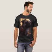 英雄的な戦士：パグ Tシャツ (正面フル)