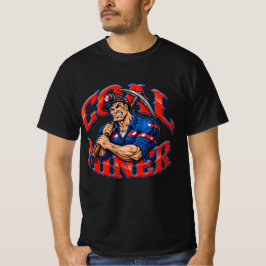 英雄的な炭鉱夫 Tシャツ