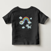 英雄統一された トドラーTシャツ (裏面)