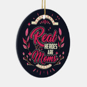 英雄達実在は聖降誕祭の聖母だ セラミックオーナメント (右)