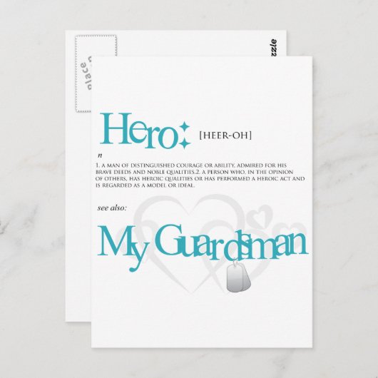 英雄 ポストカード (正面/裏面)