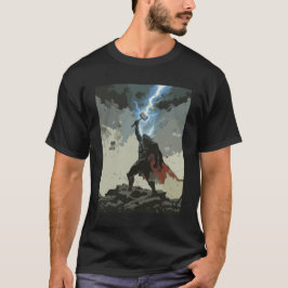 英雄 - 北欧神話の雷神 Tシャツ