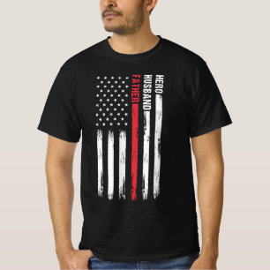 英雄、夫、父 Tシャツ