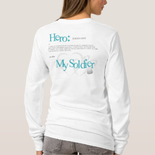 英雄: 私の兵士 Tシャツ