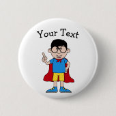 英雄 缶バッジ (正面)