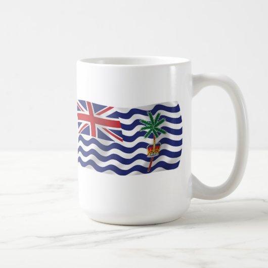 英領インド洋の旗マグ コーヒーマグカップ (右)