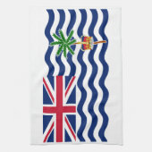 英領インド洋地域の旗 キッチンタオル (縦)