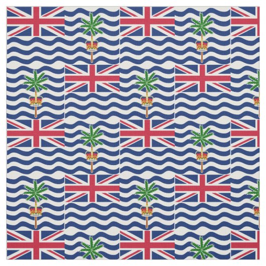 英領インド洋地域の旗 ファブリック (見本)