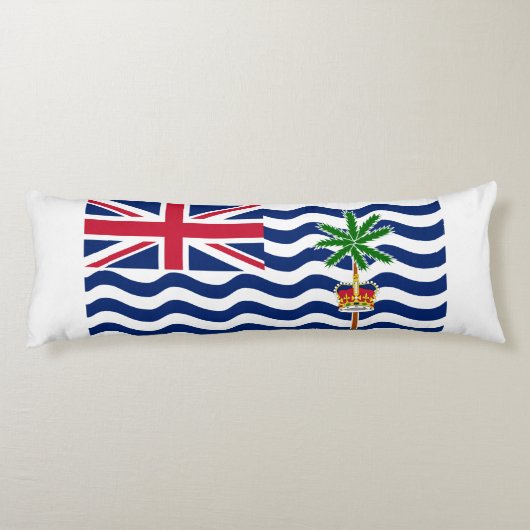英領インド洋地域の旗 ボディピロー (裏面)