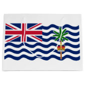 英領インド洋地域の旗 ラージペーパーバッグ (正面)