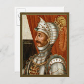 英領ウィリアム征服王1618-20 ポストカード (正面/裏面)