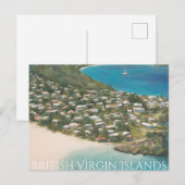 英領バージン諸島 ポストカード (正面/裏面)