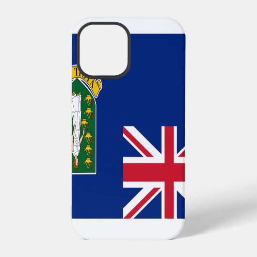 英領バージン諸島 iPhoneケース (裏面)