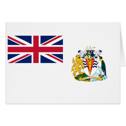英領南極地域の旗 (正面横)