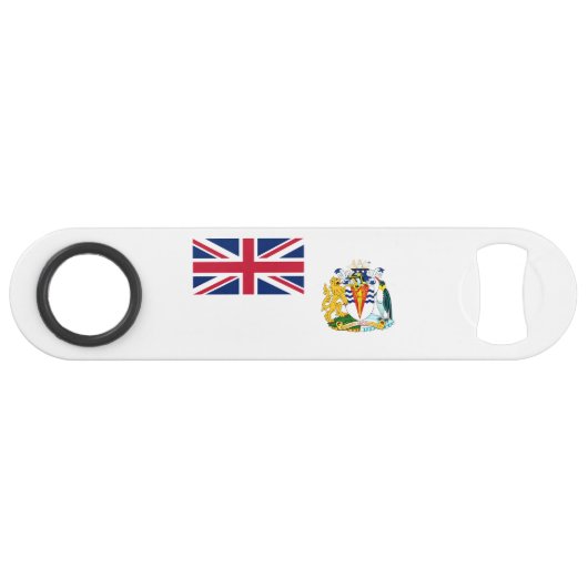 英領南極地域の旗 スピード栓抜き (正面(横))