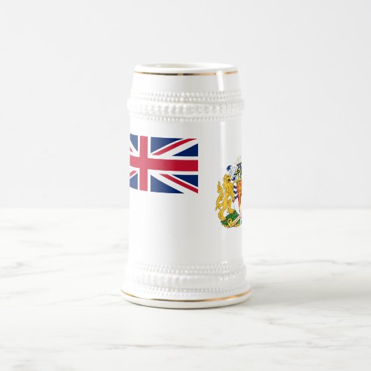 英領南極地域の旗 ビールジョッキ (中央)