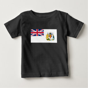 英領南極地域の旗 ベビーTシャツ