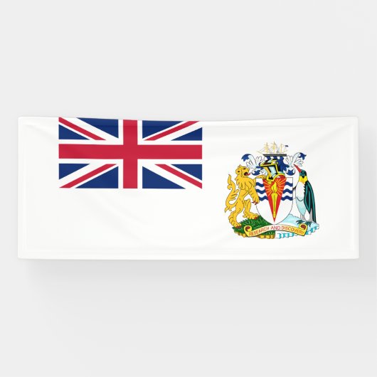英領南極地域の旗 横断幕 (横)