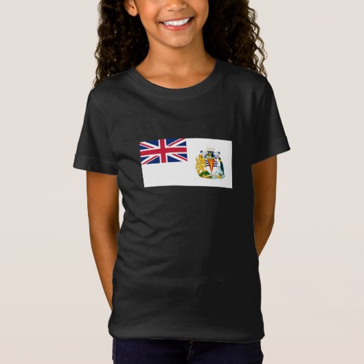 英領南極地域の旗 Tシャツ (正面)