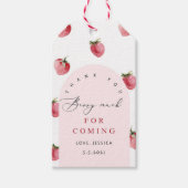 苺の感謝を込めて ギフトタグ (正面)