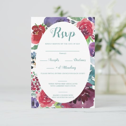 苺への愛 出欠カード (スタンド正面)