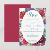 苺への愛 出欠カード (正面/裏面)