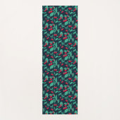 茂みにさくらんぼトマトをパターン化する ヨガマット (正面)