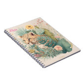 茂みのの後ろのヒョウカスタム ノートブック (右側)