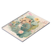 茂みのの後ろのヒョウカスタム ノートブック (左側)