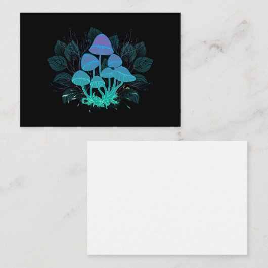 茂みの中のトアドストール エンクロージャーカード (正面/裏面)