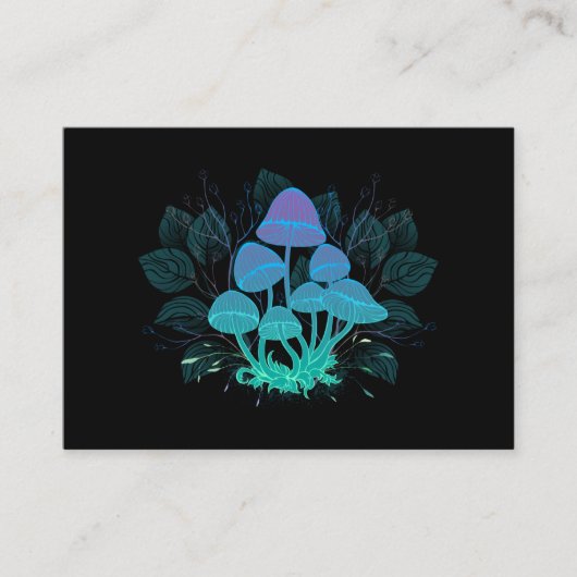 茂みの中のトアドストール エンクロージャーカード (正面)