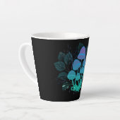 茂みの中のトアドストール カフェラテマグ (左アングル)