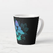 茂みの中のトアドストール カフェラテマグ (右アングル)