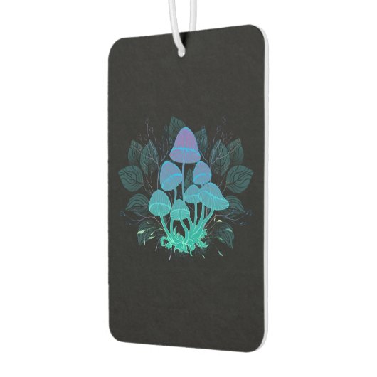 茂みの中のトアドストール カーエアーフレッシュナー (左)