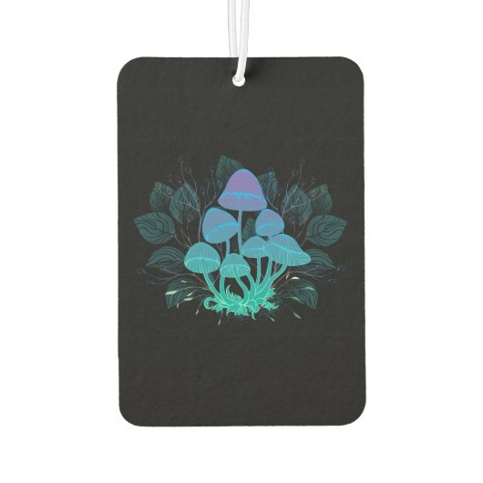 茂みの中のトアドストール カーエアーフレッシュナー (裏面)