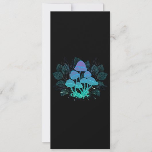 茂みの中のトアドストール カード (正面)