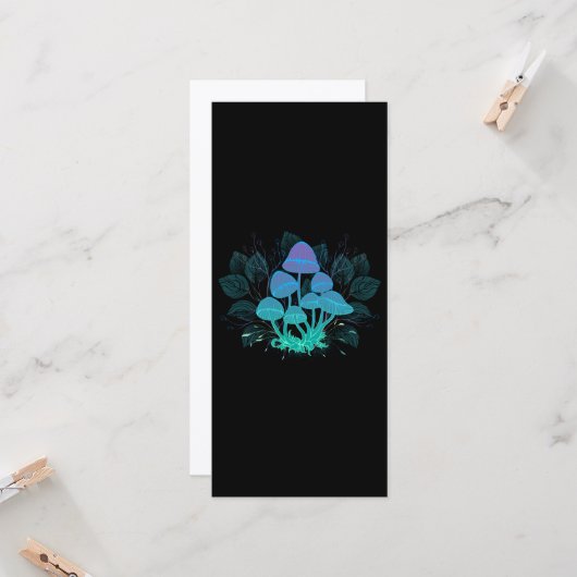 茂みの中のトアドストール カード (正面/裏面インサイチュ)