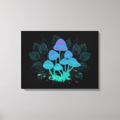 茂みの中のトアドストール キャンバスプリント (正面)