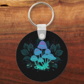 茂みの中のトアドストール キーホルダー (正面)