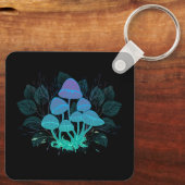 茂みの中のトアドストール キーホルダー (裏面)