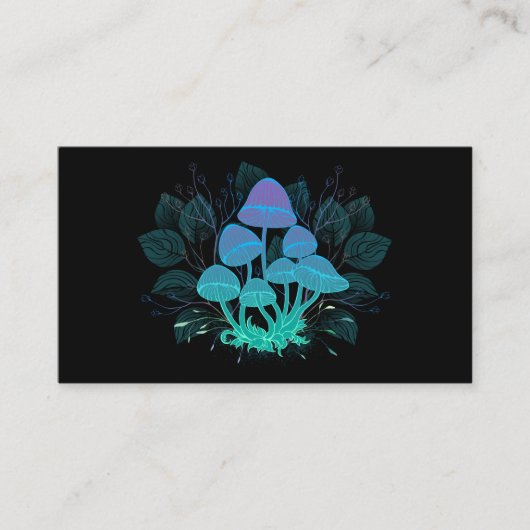 茂みの中のトアドストール コーリングカード (正面)