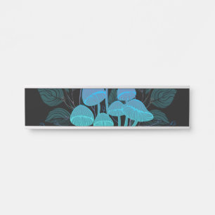 茂みの中のトアドストール サインプレート