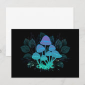 茂みの中のトアドストール サンキューカード (正面/裏面)