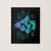 茂みの中のトアドストール ジグソーパズル (縦)