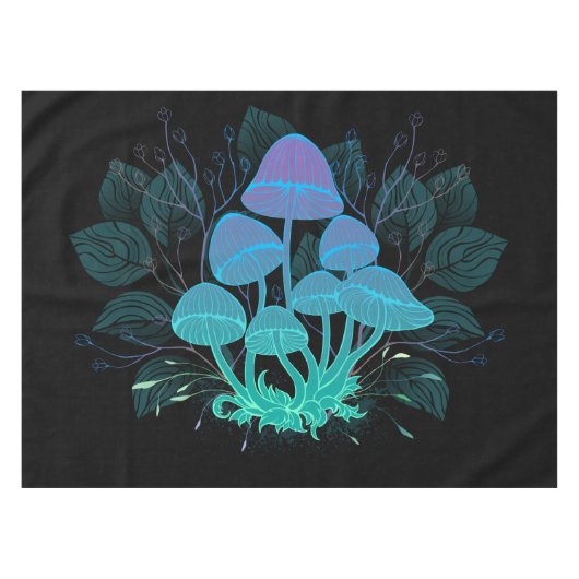 茂みの中のトアドストール テーブルクロス (正面(横))