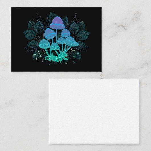 茂みの中のトアドストール ノートカード (正面/裏面)