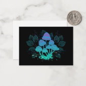 茂みの中のトアドストール ノートカード (正面/裏面インサイチュ)